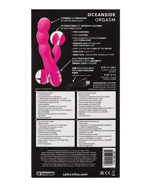California Dreaming Oceanside Orgasm Pink Cal Exotics Vibrators California Dreaming Oceanside Orgasm Pink Cal Exotics Vibrators