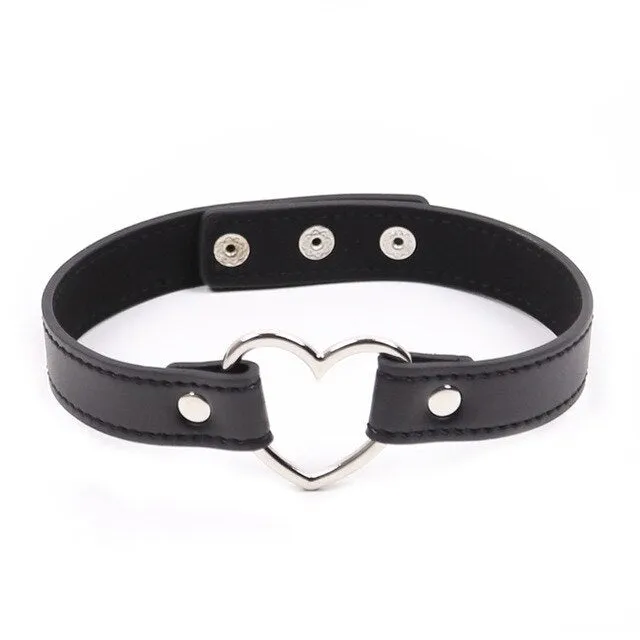 Own Pleasures Male Sex Toys 19 Types Adjustable Faux Leather Neck BDSM Collar