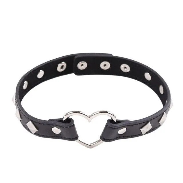 Own Pleasures Male Sex Toys 19 Types Adjustable Faux Leather Neck BDSM Collar