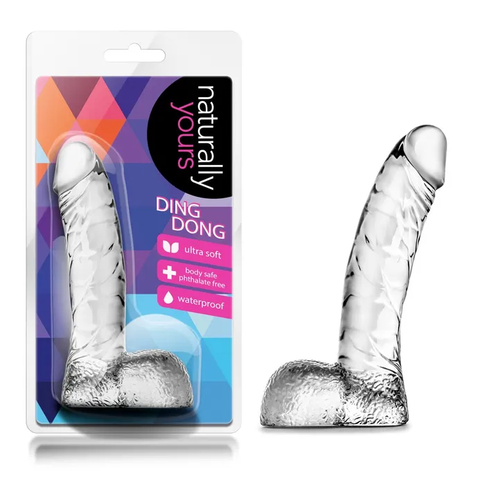 Blush Novelties Blush Naturally Yours Ding Dong 5 12 Inch Smooth Slim Realistic Fragrance Free Beginner Small Curved Stimulating Dildo For Women Men Anal Play Adult Toy Couples Male Female Sex Toy Clear Anal Blush Novelties Blush Naturally Yours Ding Dong 5 12 Inch Smooth Slim Realistic Fragrance Free Beginner Small Curved Stimulating Dildo For Women Men Anal Play Adult Toy Couples Male Female Sex Toy Clear Anal