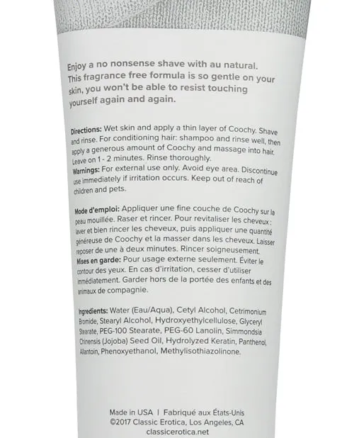 Classic Brands COOCHY Shave Cream Assorted Scent 72 oz Tube Vibrators