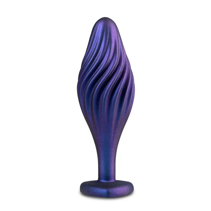 Anal Adventures Matrix Swirling Bling Plug Sapphire Blush Anal