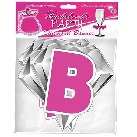 Diamond Bachelorette Party Banner Hott Products Unlimited Vibrators