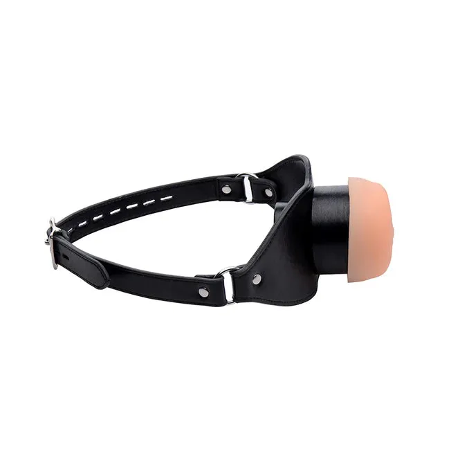 Master Series Pussy Mouth Gag XR Brands Male Sex Toys