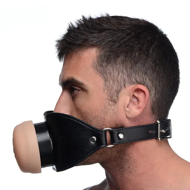 Master Series Pussy Mouth Gag XR Brands Male Sex Toys