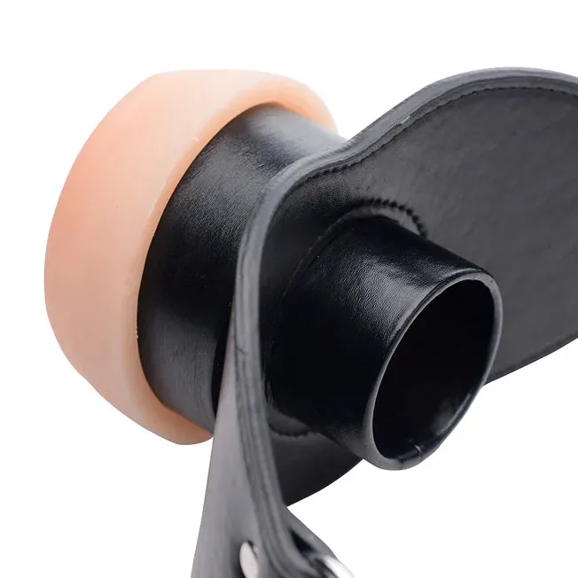 Master Series Pussy Mouth Gag XR Brands Male Sex Toys
