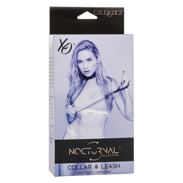 CalExotics Vibrators CalExotics Nocturnal Collection Collar Leash