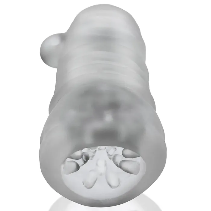 Oxballs Male Sex Toys Oxballs Hunkyjunk Jackt Stroker Clear Ice