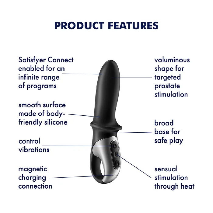 Satisfyer Hot Passion Connect App Anal Vibrator Satisfyer Vibrators
