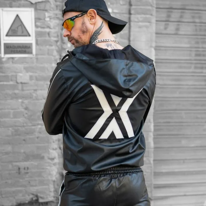 Anal Boxer Barcelona BOXER Stretch Sports Jacket BlackWhite