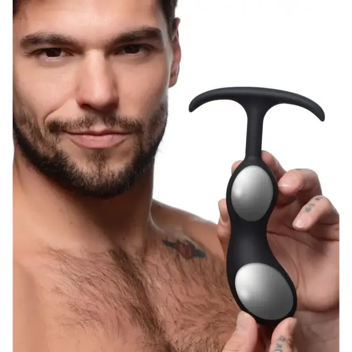 Anal Heavy Hitters Heavy Hitters Premium Silicone Weighted Prostate Plug