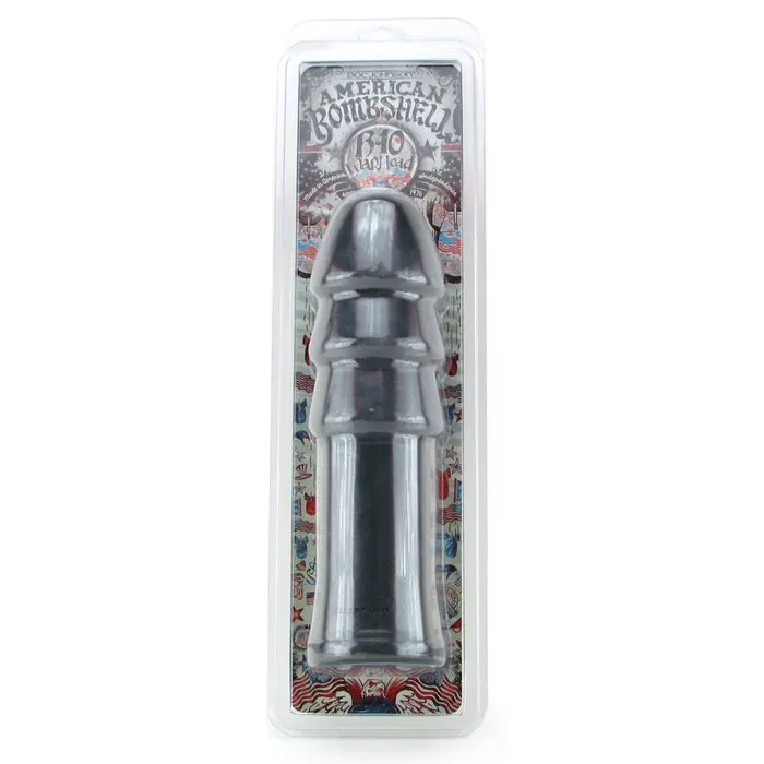 Doc Johnson Female Sex Toys American Bombshell B10 Warhead Dildo in Gunmetal Doc Johnson Female Sex Toys American Bombshell B10 Warhead Dildo in Gunmetal