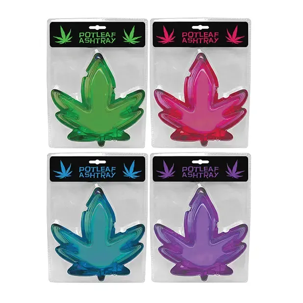 Enhancers Kheper Games Potleaf Ashtray Combo 4 Pack Asst Colors
