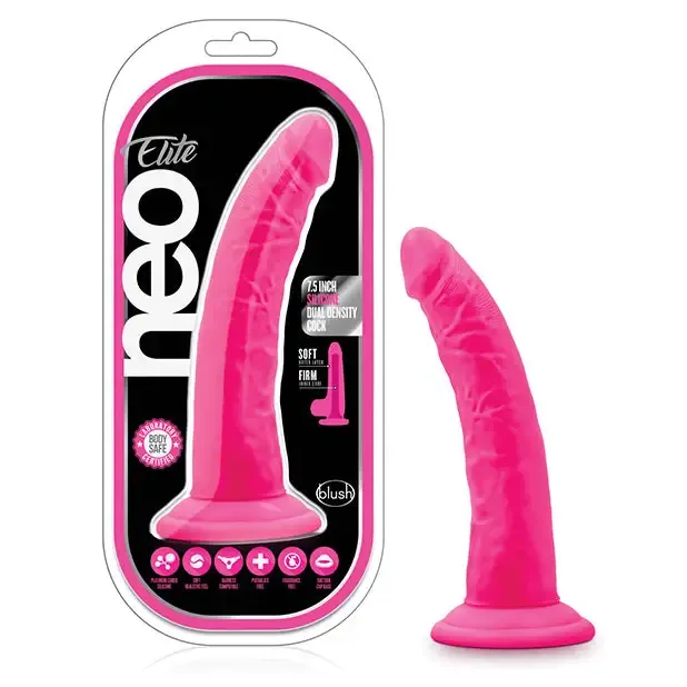 Female Sex Toys Blush Blush Neo Elite 75 in Silicone Dual Density Dildo with Balls Suction Cup Neon Orange Female Sex Toys Blush Blush Neo Elite 75 in Silicone Dual Density Dildo with Balls Suction Cup Neon Orange