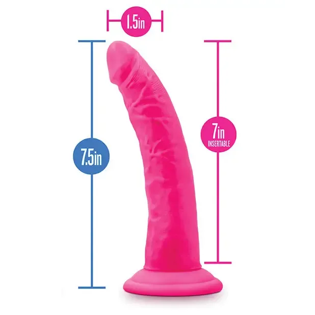 Female Sex Toys Blush Blush Neo Elite 75 in Silicone Dual Density Dildo with Balls Suction Cup Neon Orange Female Sex Toys Blush Blush Neo Elite 75 in Silicone Dual Density Dildo with Balls Suction Cup Neon Orange