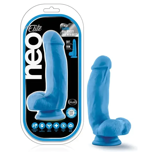 Female Sex Toys Blush Blush Neo Elite 75 in Silicone Dual Density Dildo with Balls Suction Cup Neon Orange Female Sex Toys Blush Blush Neo Elite 75 in Silicone Dual Density Dildo with Balls Suction Cup Neon Orange