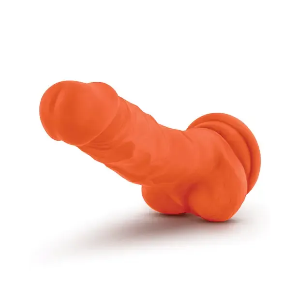 Female Sex Toys Blush Blush Neo Elite 75 in Silicone Dual Density Dildo with Balls Suction Cup Neon Orange Female Sex Toys Blush Blush Neo Elite 75 in Silicone Dual Density Dildo with Balls Suction Cup Neon Orange