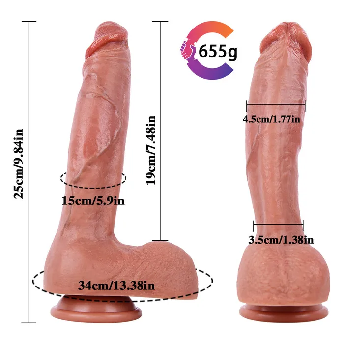 Female Sex Toys Modi F692 Adjustable StrapOn Harness Kit with 10inch ExtraLarge Ultra Realistic Dual Density Silicone Dildo