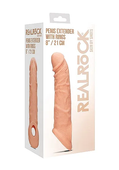 HonourSkintwocom Male Sex Toys Penis Extender with Rings 21 cm Flesh HonourSkintwocom Male Sex Toys Penis Extender with Rings 21 cm Flesh