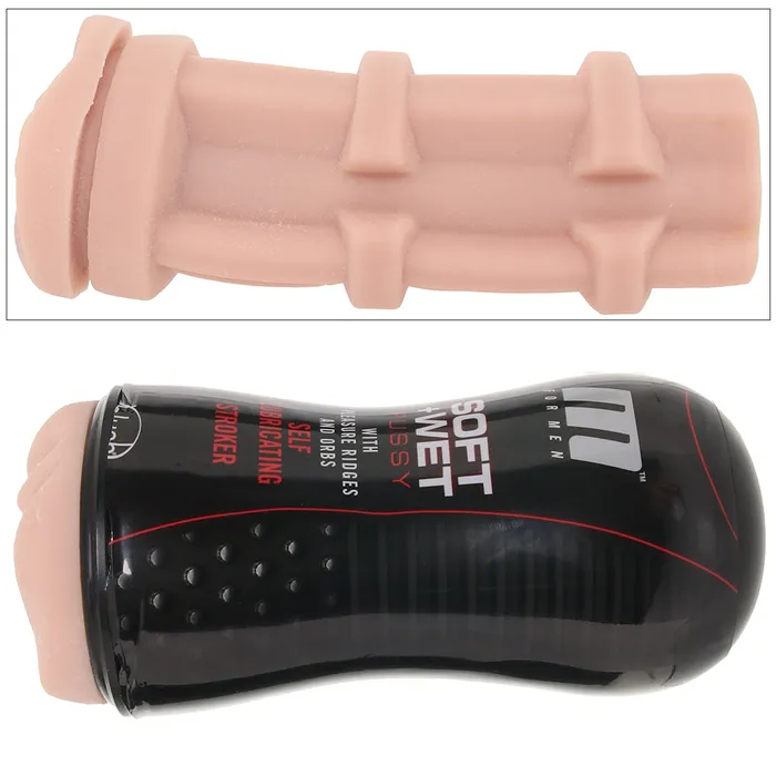 M For Men Soft Wet Pussy in Pleasure Ridges Orbs Blush Female Sex Toys M For Men Soft Wet Pussy in Pleasure Ridges Orbs Blush Female Sex Toys