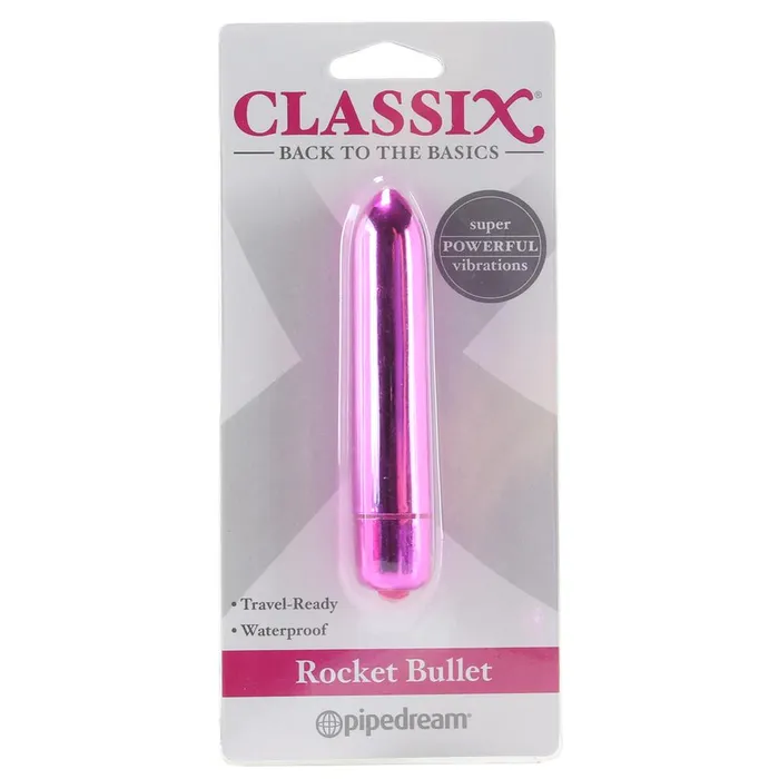 Pipedream Back to the Basics Rocket Bullet Vibe in Pink Vibrators
