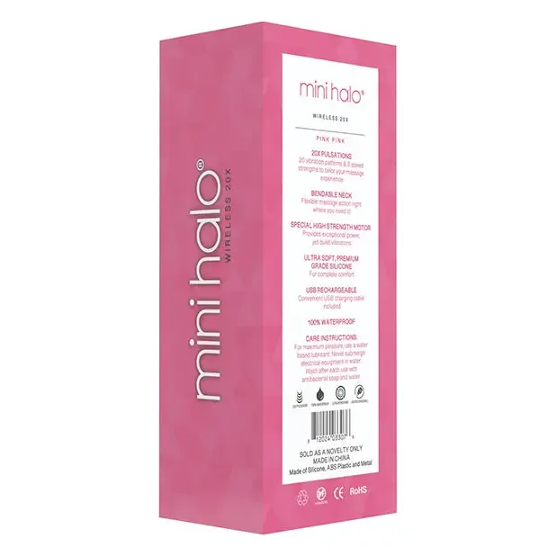 Thank Me Now INC Mini Halo Wireless 20x Wand Vibrators Thank Me Now INC Mini Halo Wireless 20x Wand Vibrators