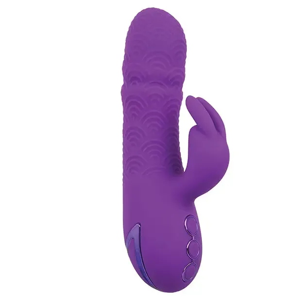 Vibrators California Exotic Novelties California Dreaming Manhattan Beach Marvel Dual Stimulation Vibe Purple