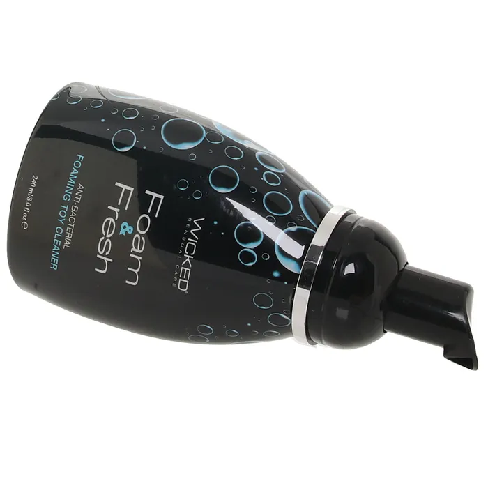 Wicked Sensual Care Vibrators Foam n Fresh AntiBacterial Toy Cleaner in 8oz Wicked Sensual Care Vibrators Foam n Fresh AntiBacterial Toy Cleaner in 8oz