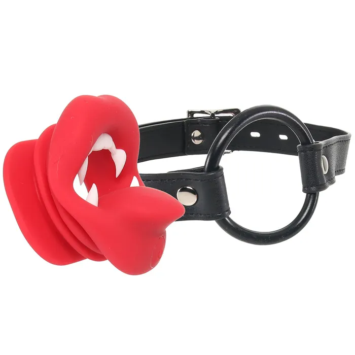 XR Brands Male Sex Toys Master Series Vampire Vibrating Mouth Gag