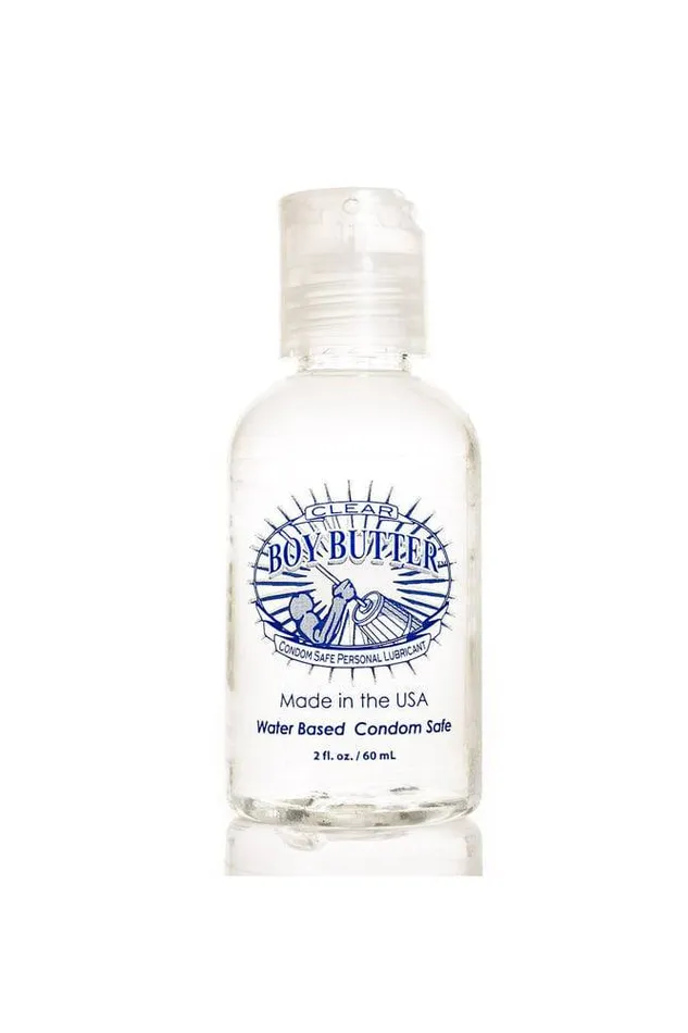 Boy Butter Boy Butter Clear WaterBased Formula 2oz Dildos