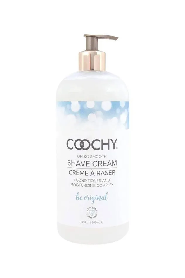 Coochy Male Sex Toys Coochy Shave Cream Be Original Vanilla 32oz