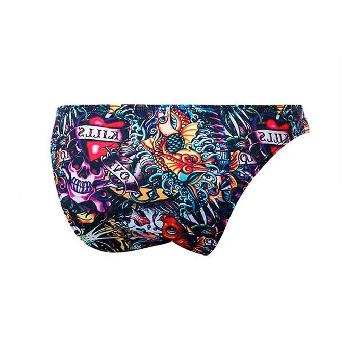 CUT 4 MEN Mens Underwear C4M Low Rise Bikini Brief Provocative Tattoo