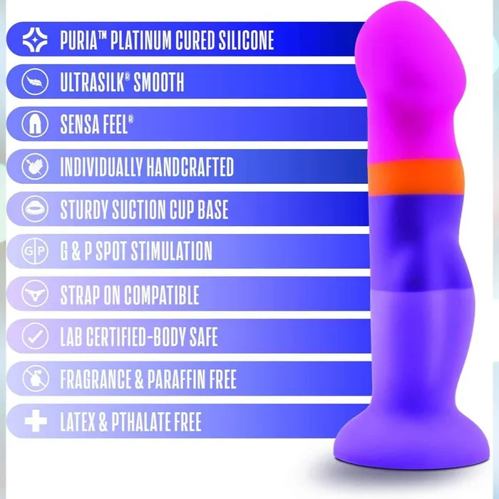 Dildos Avant Avant D3 7 NonPorous Silicone Dildo Summer Fling
