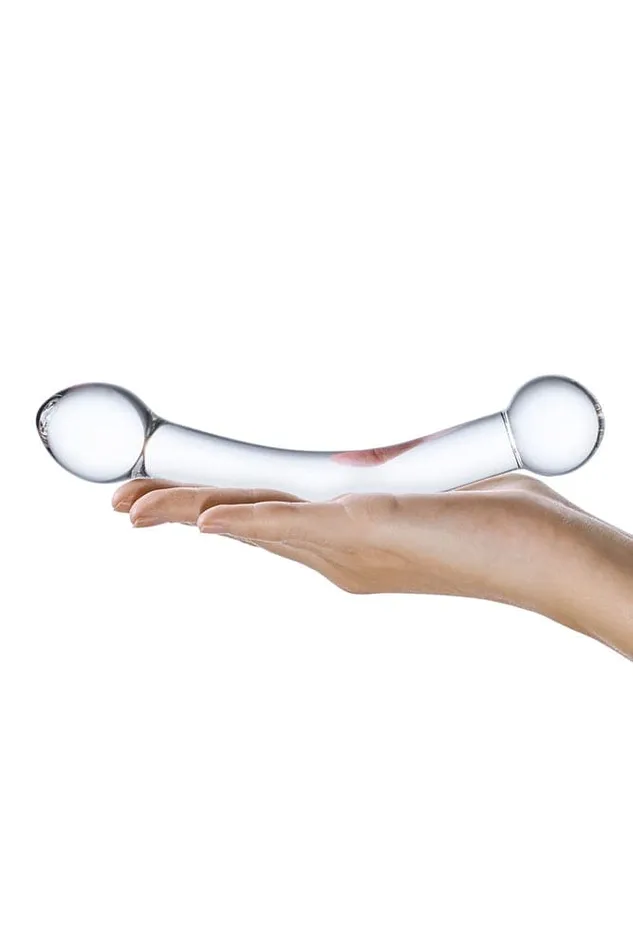 Dildos Electric Eel Gls Curved 7 Glass G Spot Stimulator Dildo Clear
