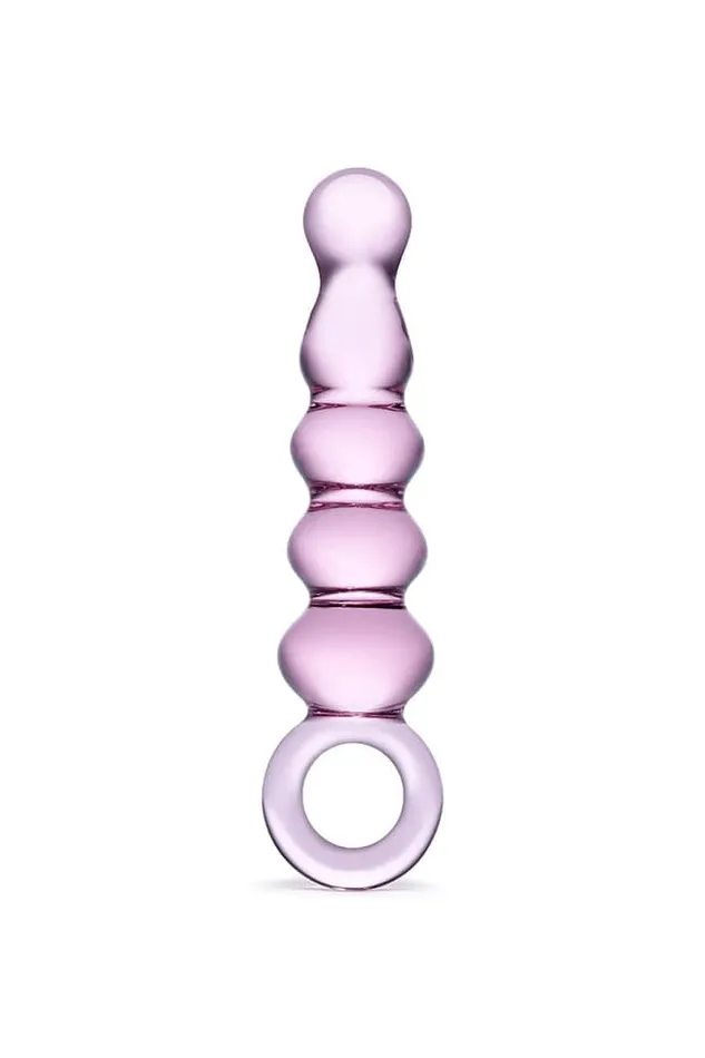 Dildos Electric Eel Gls Quintessence Anal Slider 75 Beaded Glass Dildo Pink Dildos Electric Eel Gls Quintessence Anal Slider 75 Beaded Glass Dildo Pink