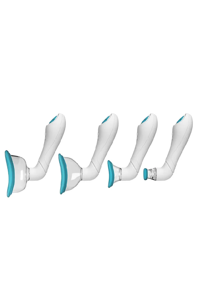 Doc Johnson Doc Johnson Bloom Intimate Body Stimulator Set WhiteBlue Anal