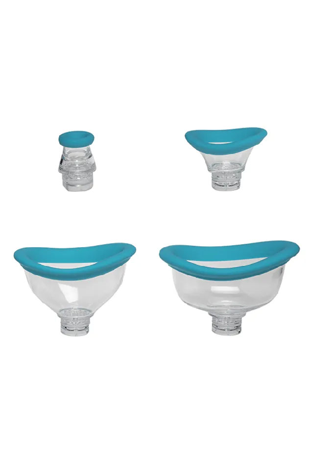 Doc Johnson Doc Johnson Bloom Intimate Body Stimulator Set WhiteBlue Anal