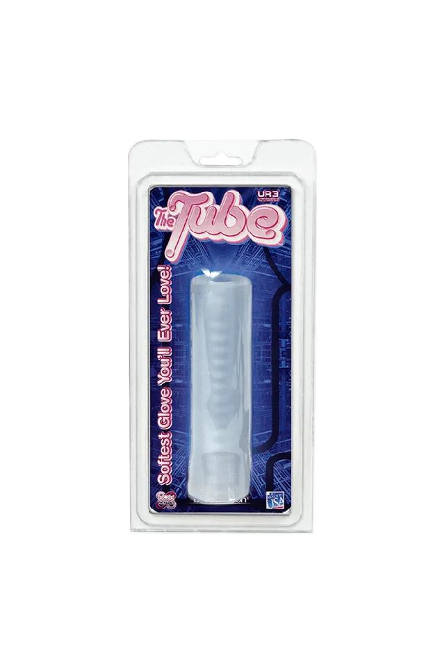 Doc Johnson The Tube Masturbation Sleeve Clear Doc Johnson Male Sex Toys