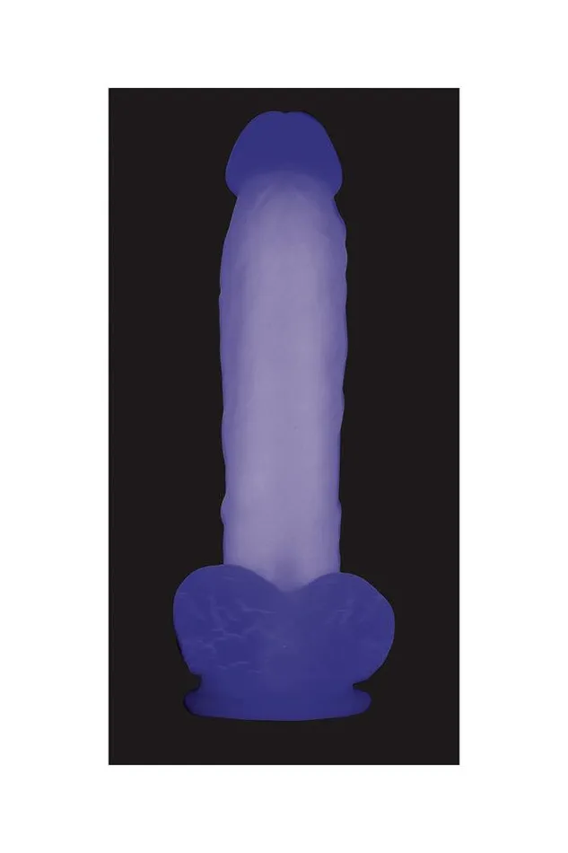 Evolved Luminous GlowInTheDark Dildo Purple Evolved Dildos