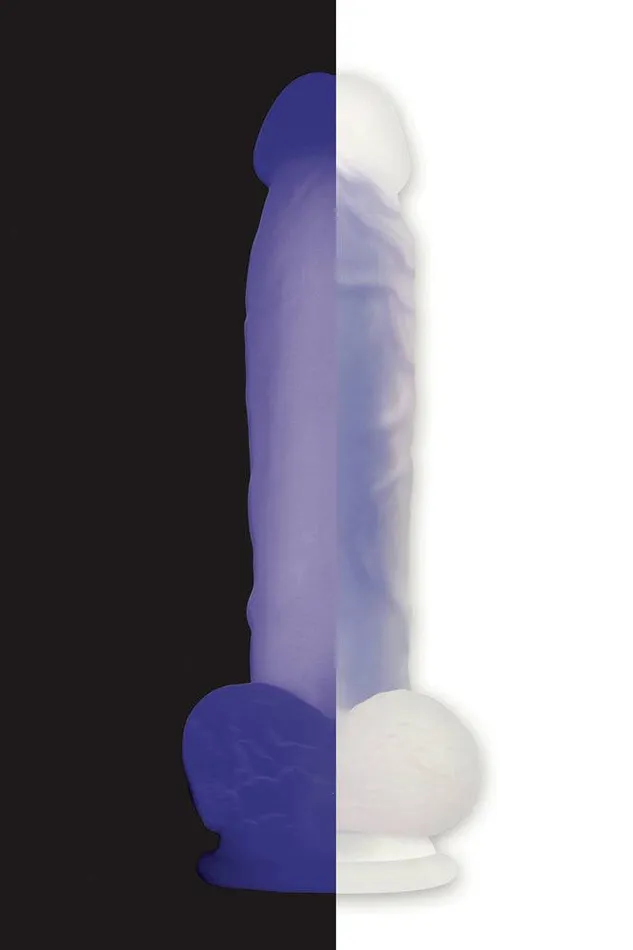 Evolved Luminous GlowInTheDark Dildo Purple Evolved Dildos
