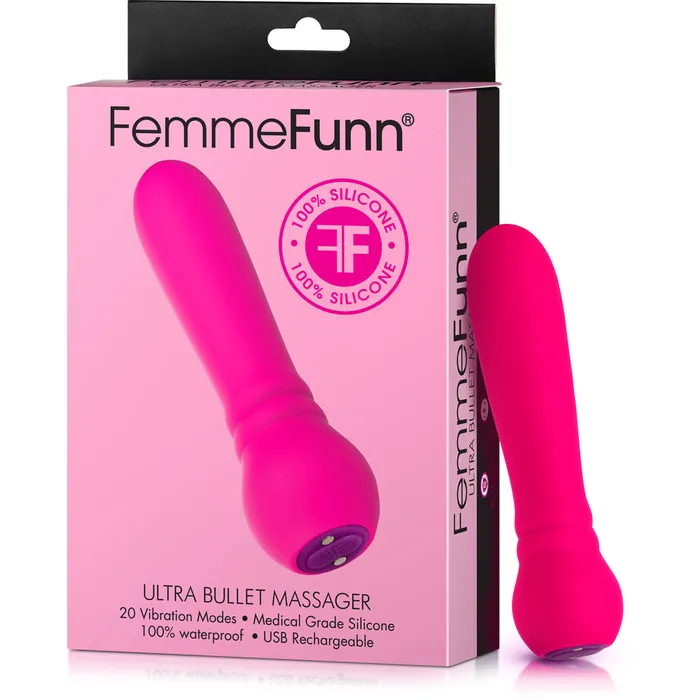 Female Sex Toys FemmeFunn FemmeFunn Ultra Bullet Clitoral Stimulator Pink