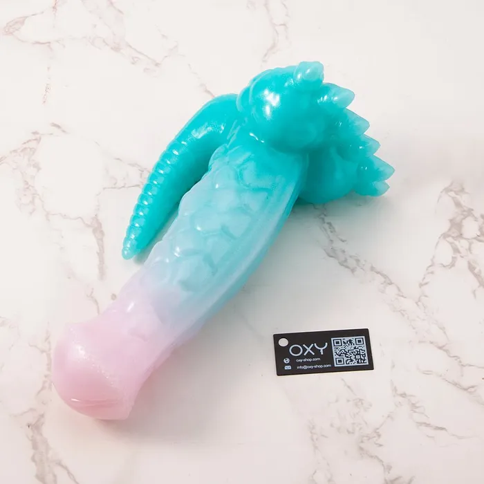 Female Sex Toys Oxyshop The Dino DinosaurInspired Dildo with Thick Shaft and Tail