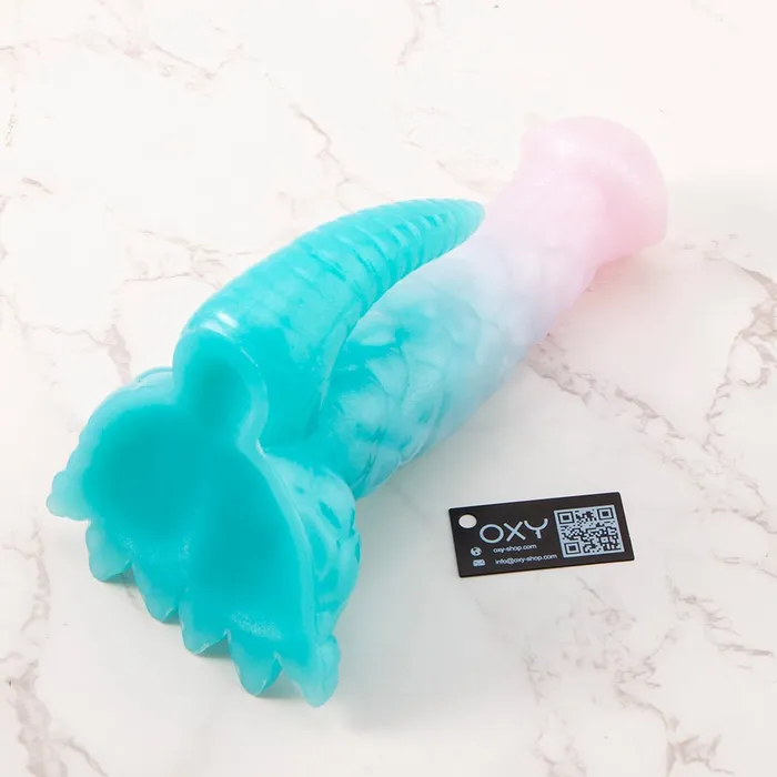 Female Sex Toys Oxyshop The Dino DinosaurInspired Dildo with Thick Shaft and Tail