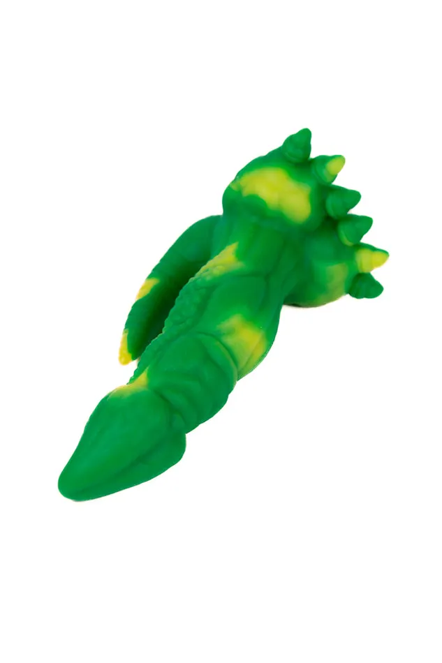 Hott Products Playeontology Cockzilla 7 Dildo Green Hott Products Dildos