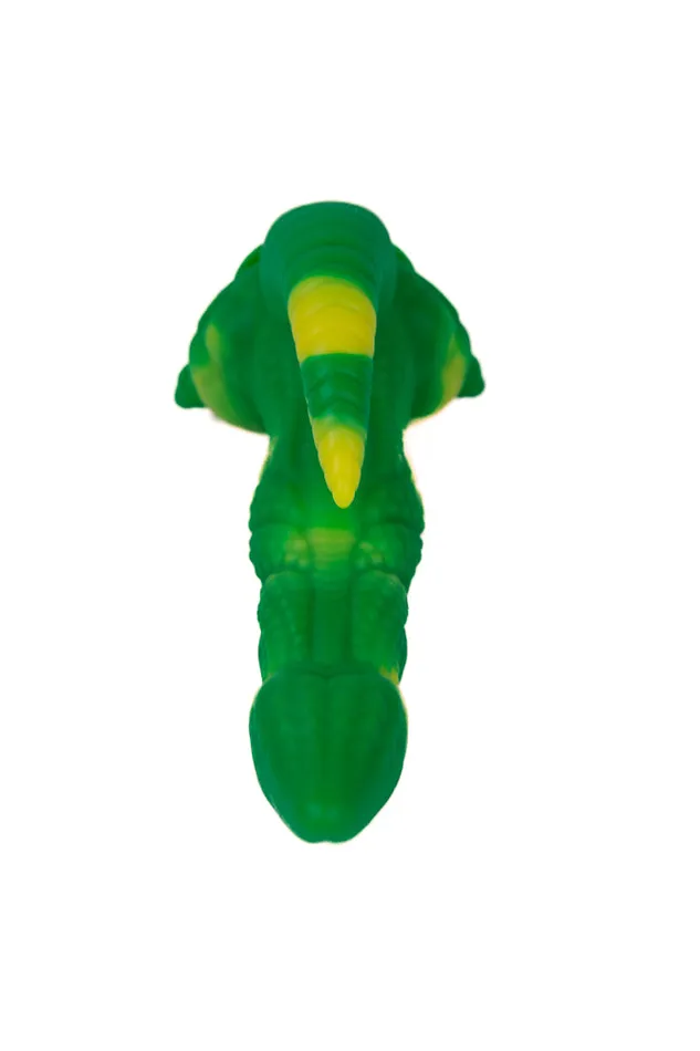 Hott Products Playeontology Cockzilla 7 Dildo Green Hott Products Dildos