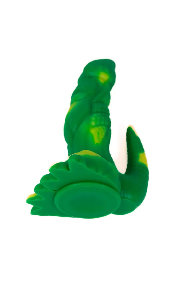 Hott Products Playeontology Cockzilla 7 Dildo Green Hott Products Dildos