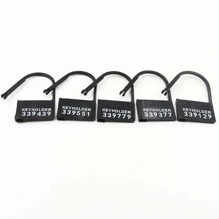 Male Sex Toys Oxyshop Numbered Plastic Chastity Locks x 5pc
