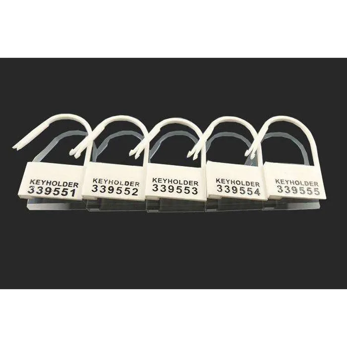 Male Sex Toys Oxyshop Numbered Plastic Chastity Locks x 5pc