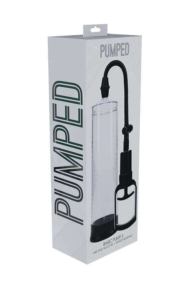 Male Sex Toys Shots Toys Shots Toys Pumped Basic Pump 2 Manual Penis Pump Various Colors