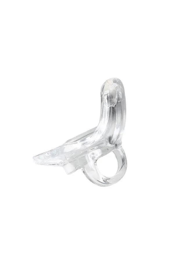 Perfect Fit Male Sex Toys Perfect Fit Armour Tug Cock Ring Clear
